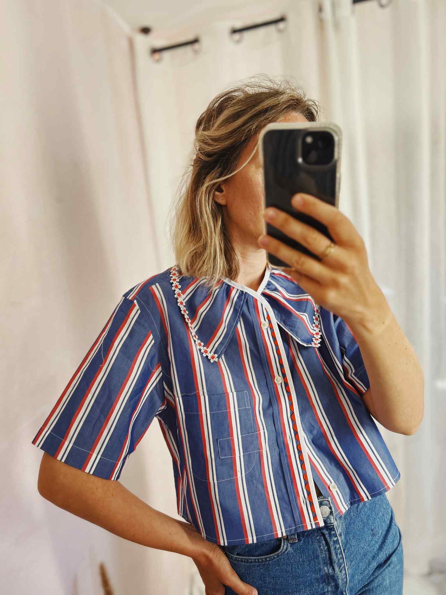 Chemisette Envol "cropped"