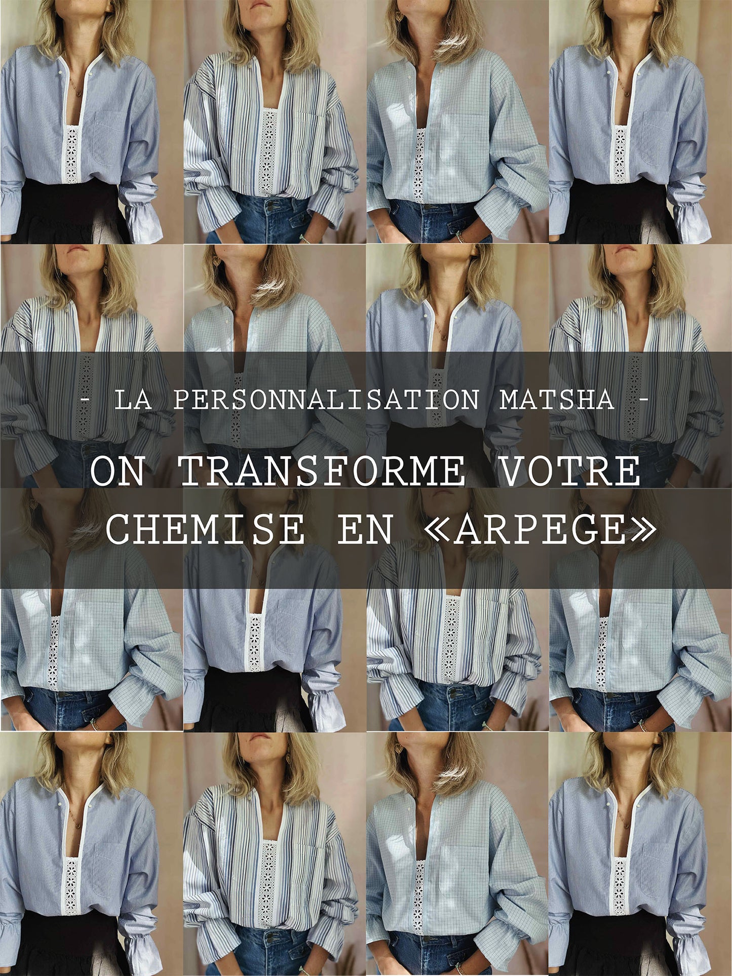 La personnalisation - Chemise Arpège
