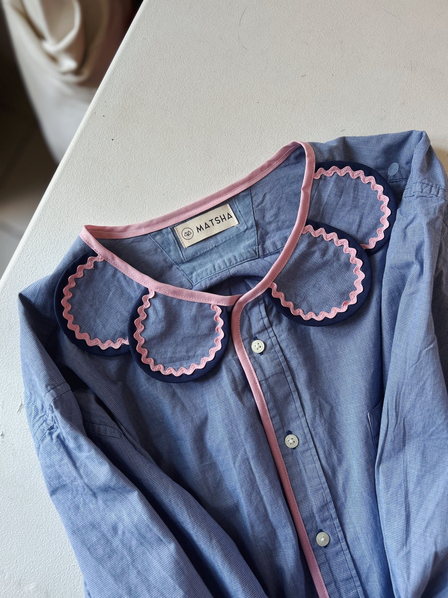 Chemise Marguerite seaside