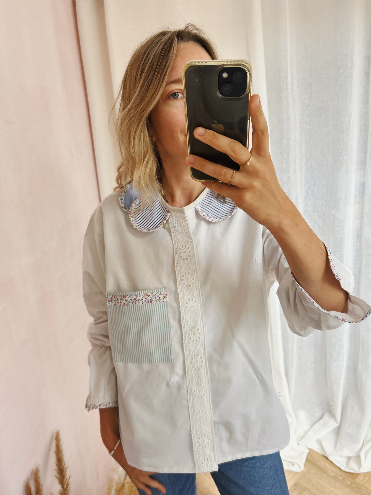 Chemise Marguerite patch