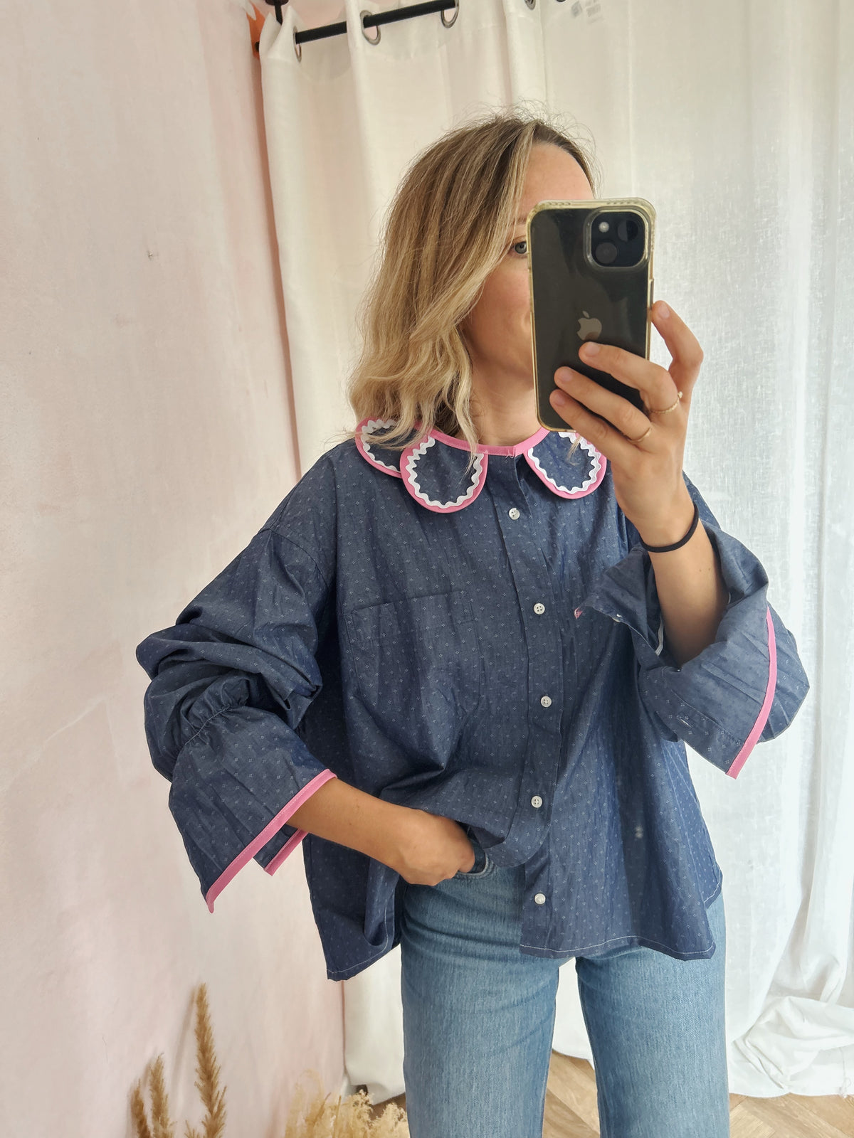 Chemise Marguerite plash pink