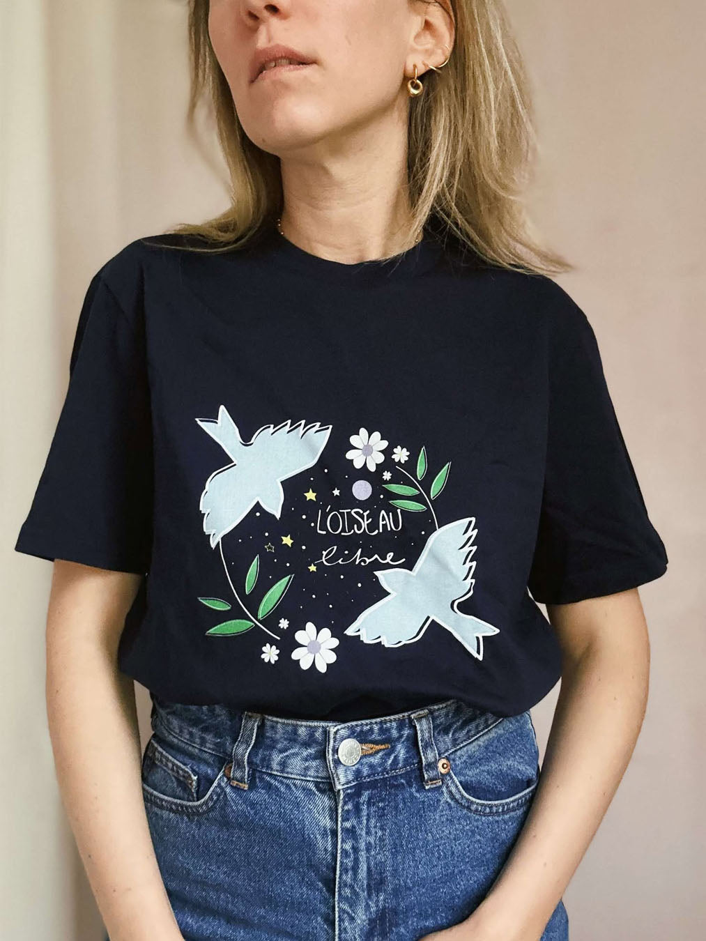 T-shirt l'oiseau libre