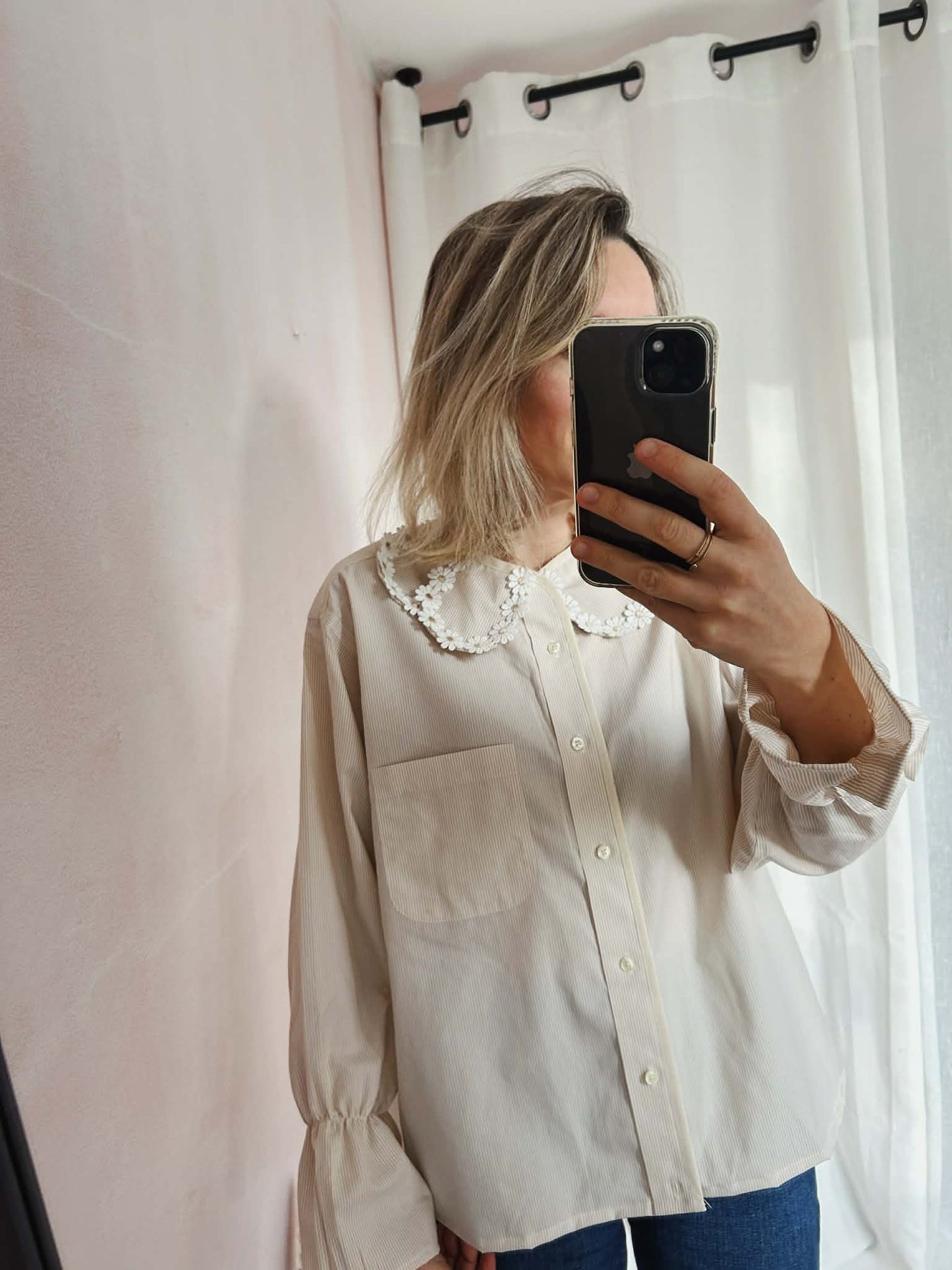 Chemise maxi marguerite