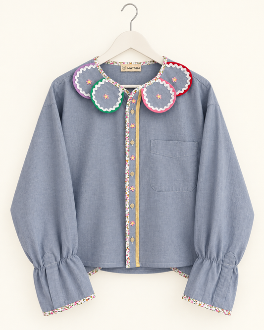 Chemise Marguerite bouquet