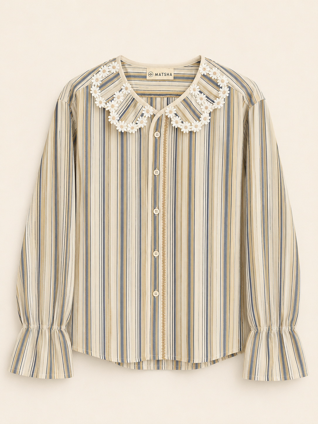 Chemise Maxi Marguerite rayures