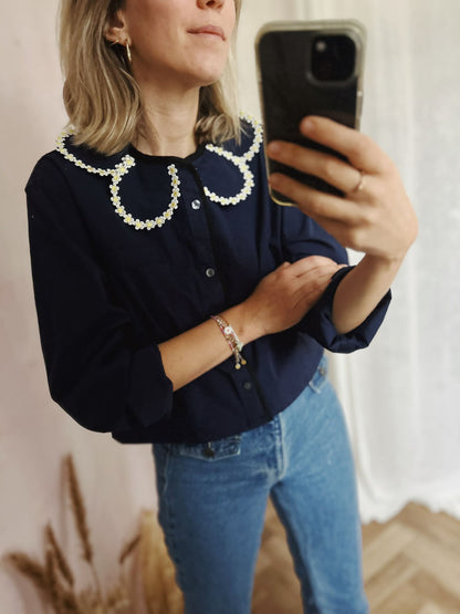 Chemise maxi marguerite