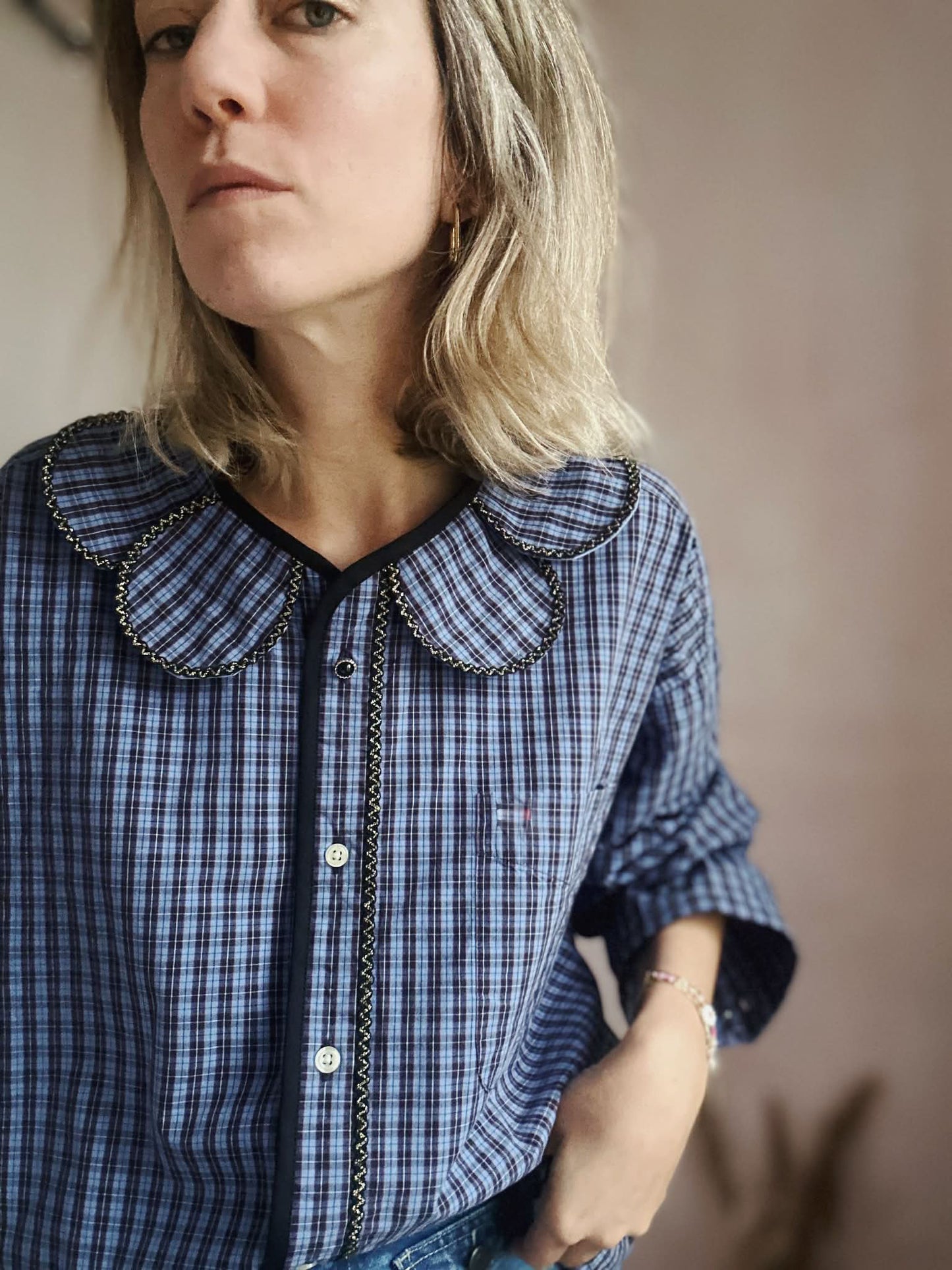 Chemise maxi marguerite