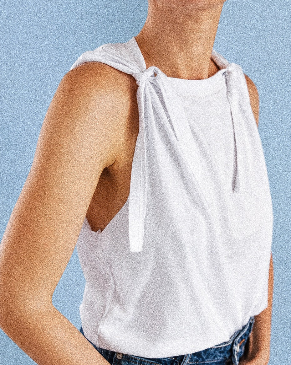 Top Panarea blanc