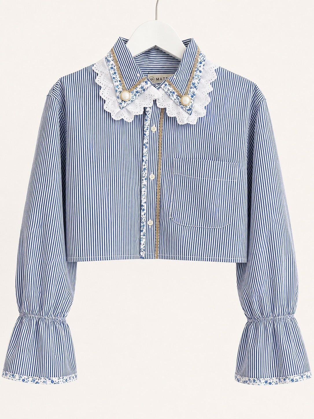 Chemise Thao crop