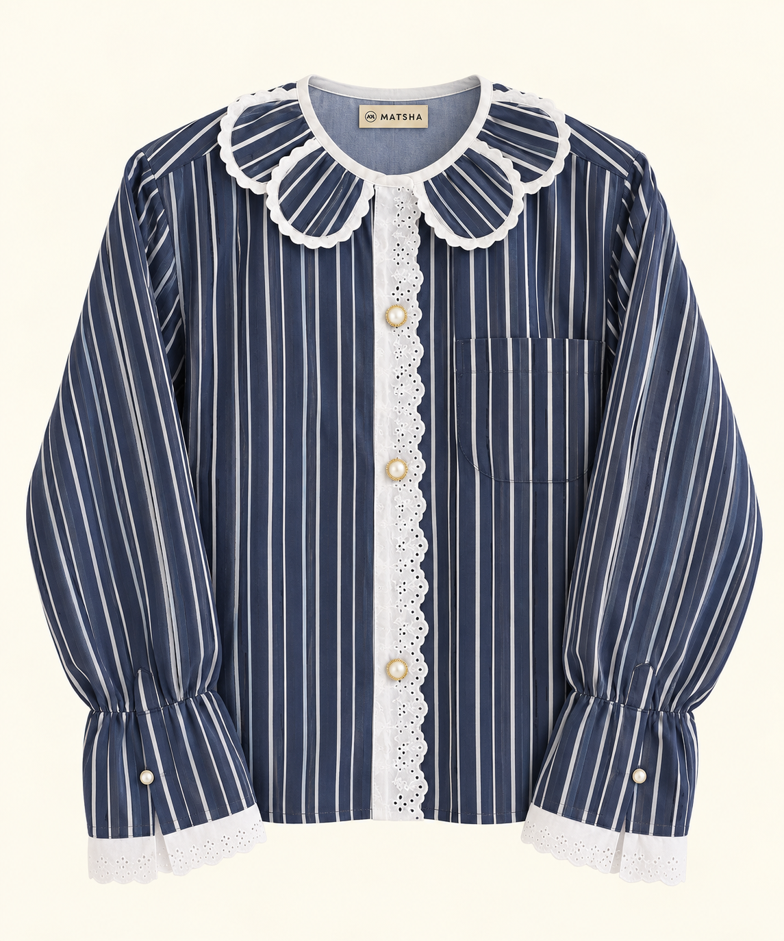 Chemise Marguerite croisière
