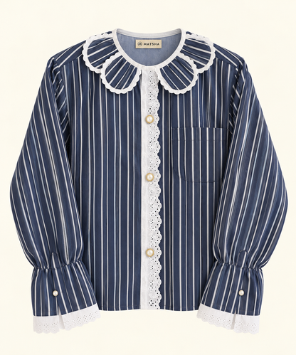 Chemise Marguerite croisière