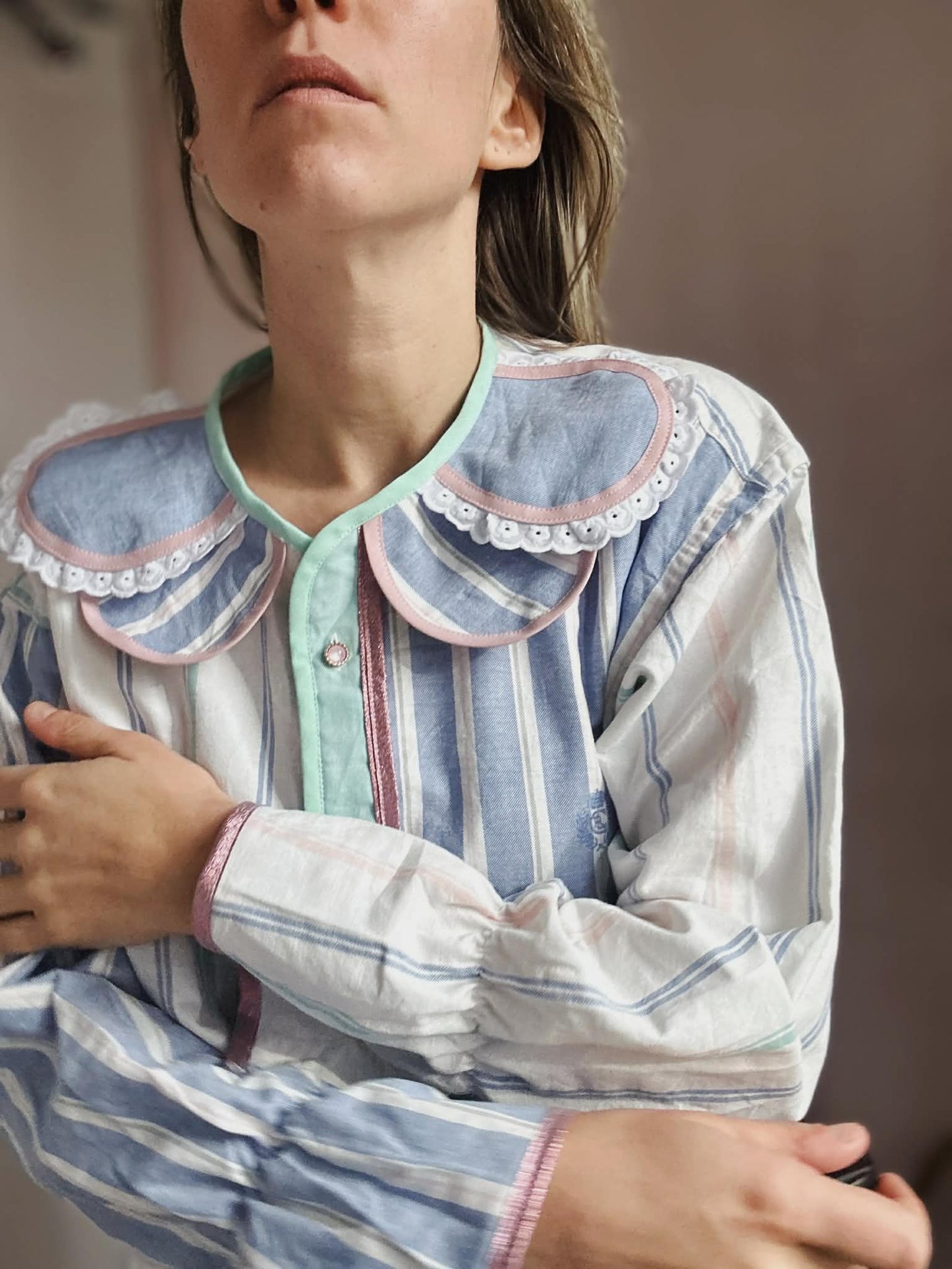 Chemise maxi marguerite