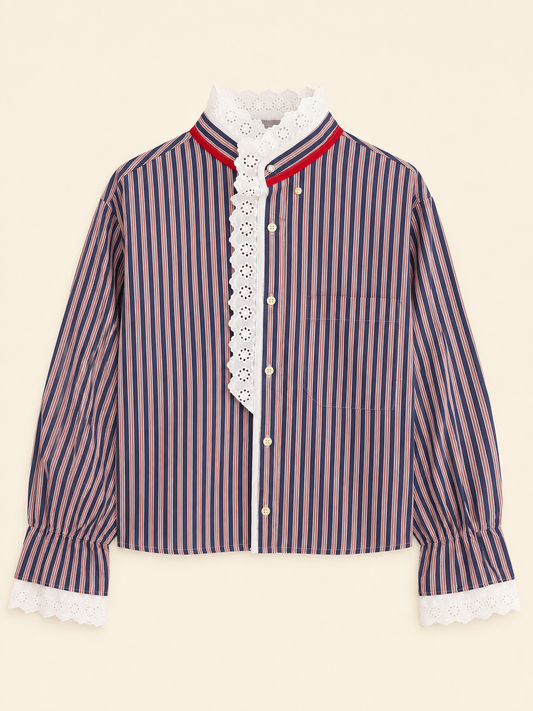 Chemise Gaia stripes