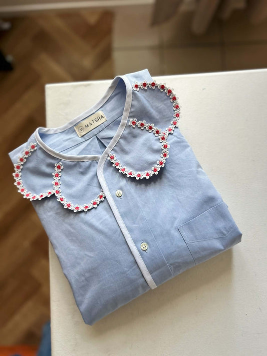 Chemise maxi marguerite