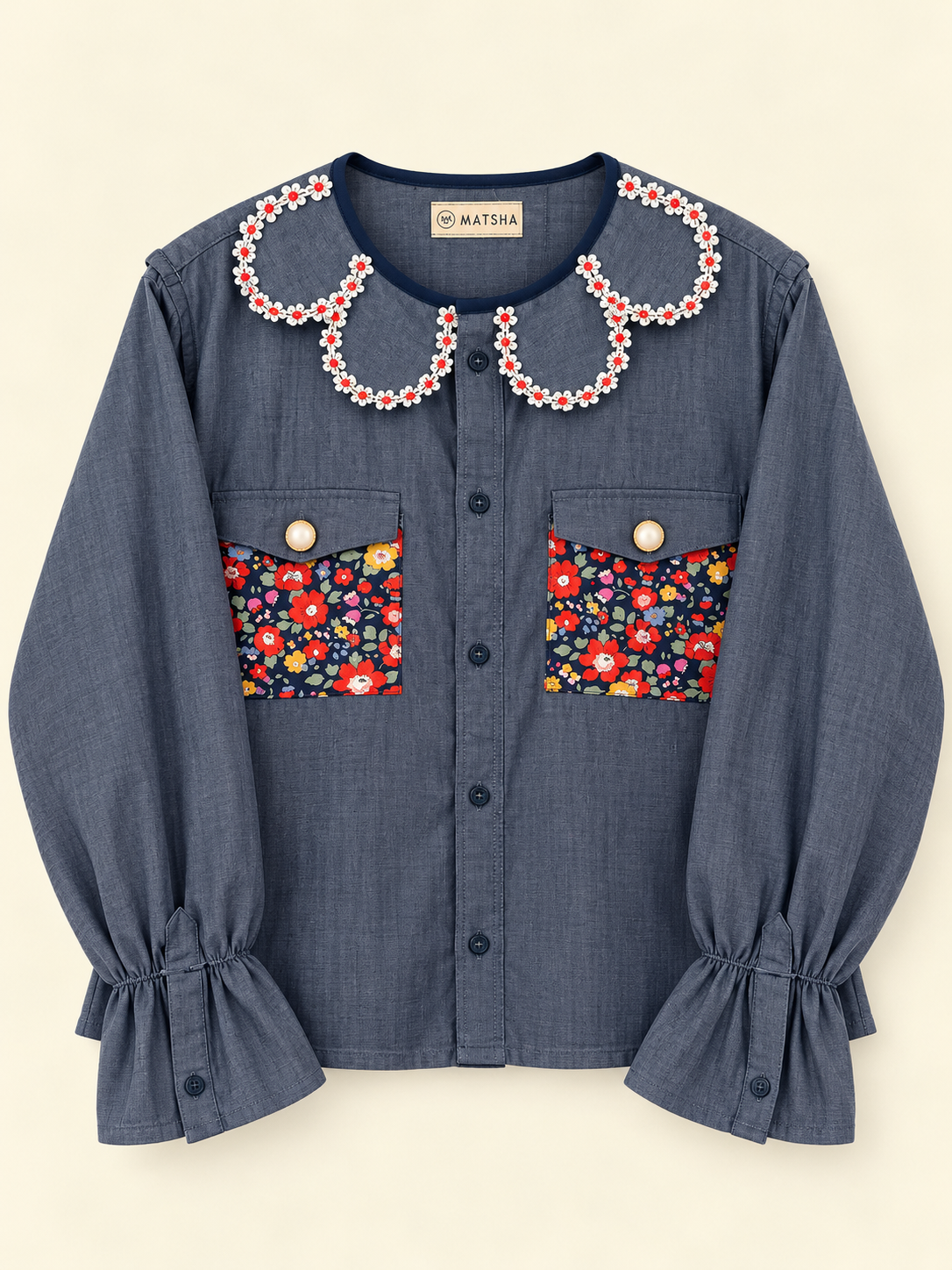 Chemise Marguerite bloom