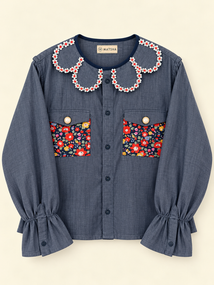 Chemise Marguerite bloom