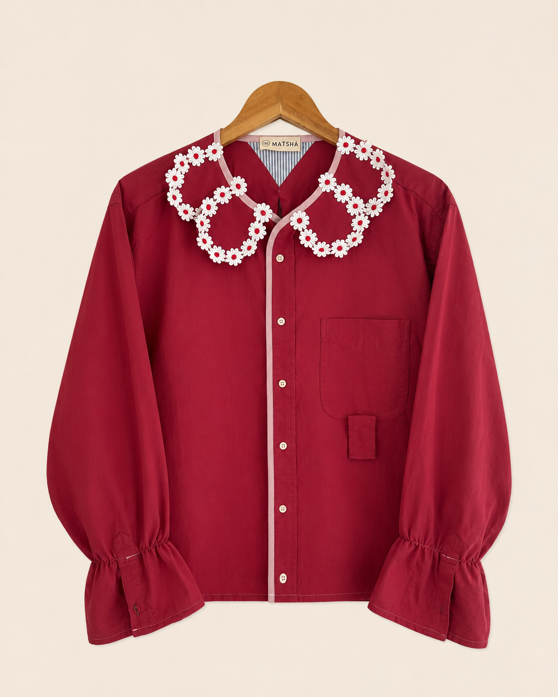 Chemise Maximarguerite rouge