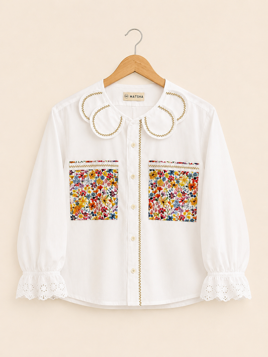 Chemise Marguerita pampa