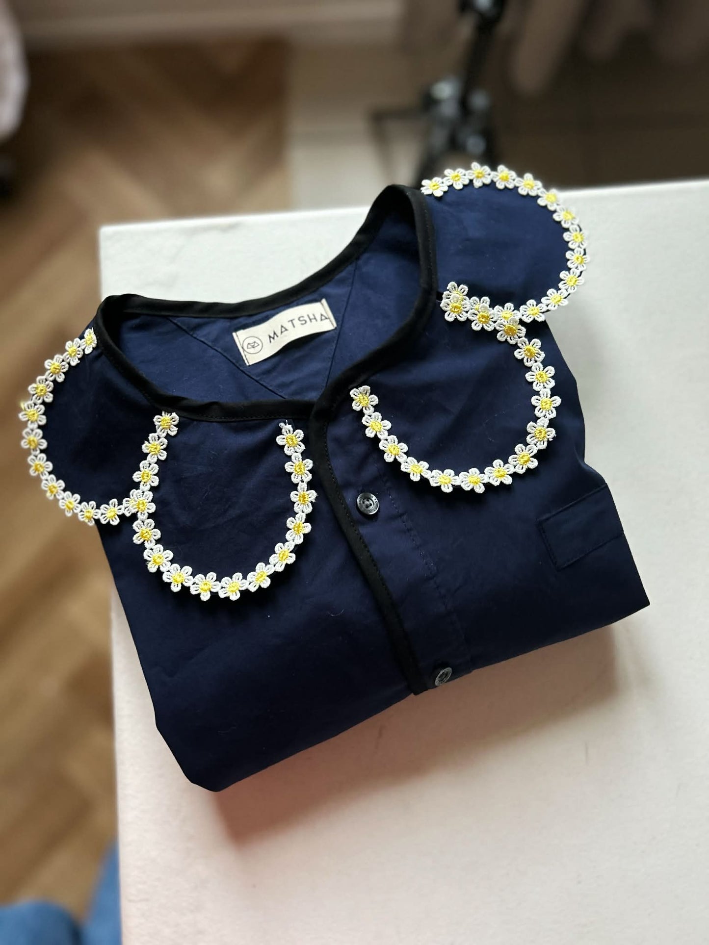 Chemise maxi marguerite