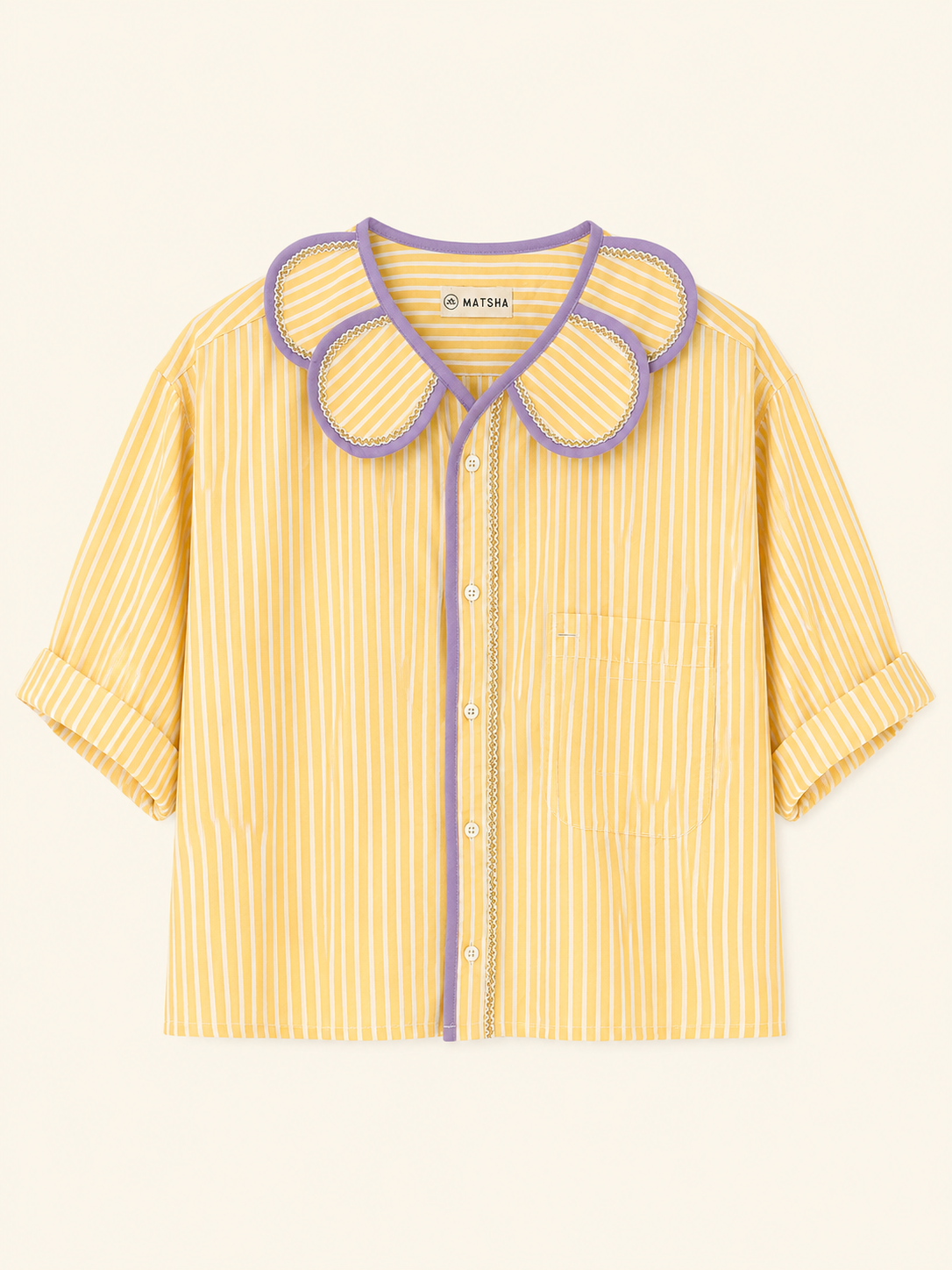 Chemise Marguerite yellow moon