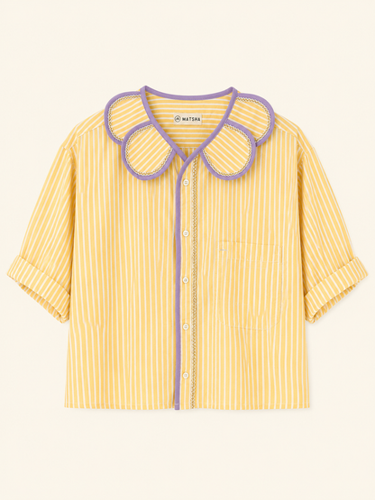 Chemise Marguerite yellow moon