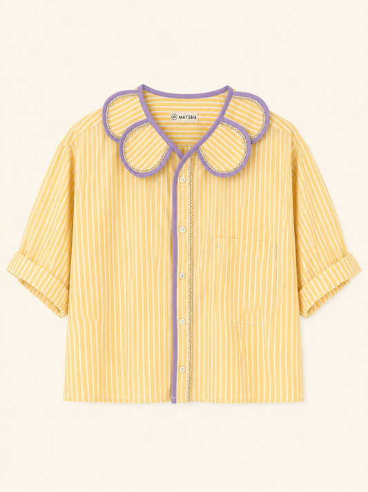 Chemise Marguerite yellow moon