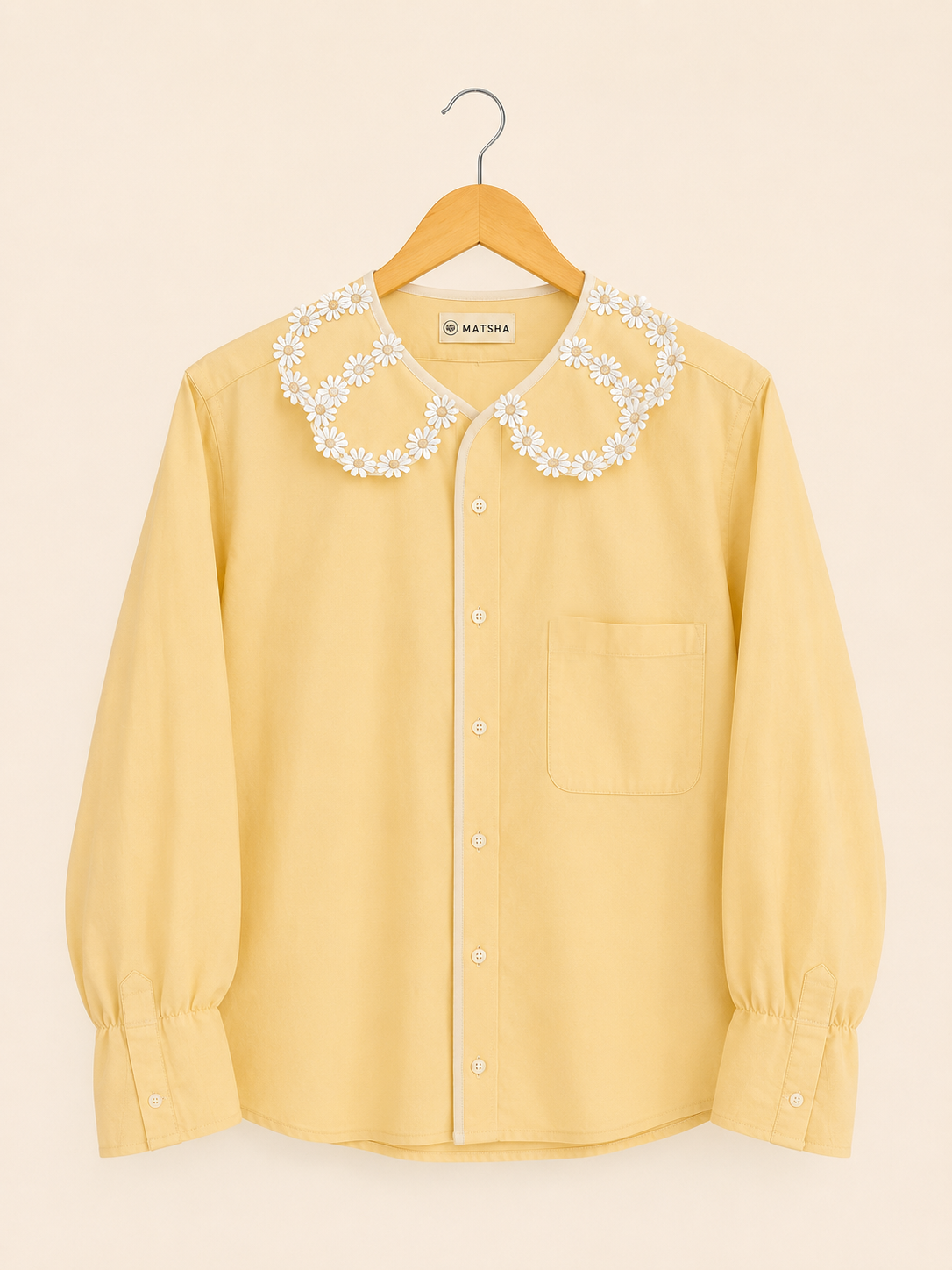 Chemise Maximarguerite mimosa