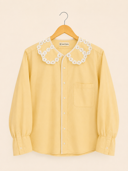 Chemise Maximarguerite mimosa