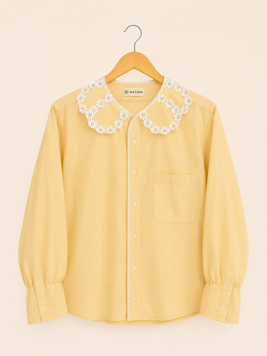 Chemise Maximarguerite mimosa