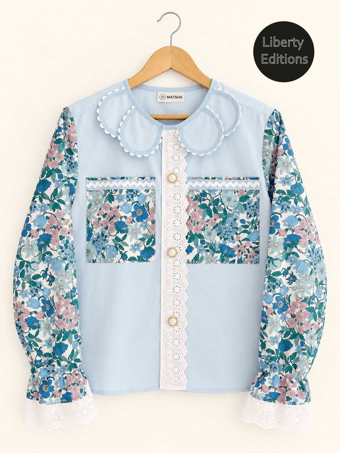 Chemise Marguerite Liberty bloom