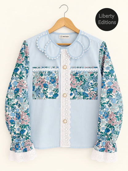 Chemise Marguerite Liberty bloom