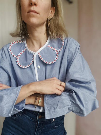 Chemise maxi marguerite