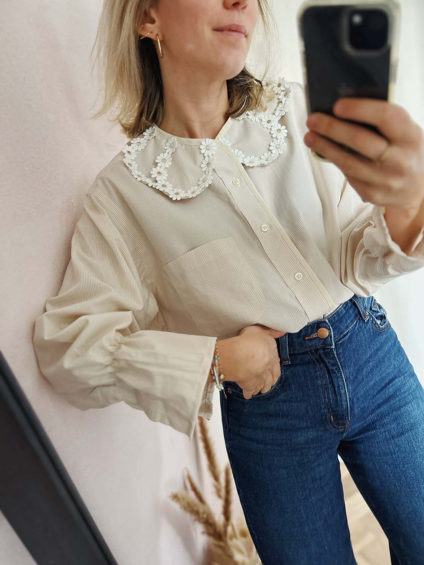 Chemise maxi marguerite