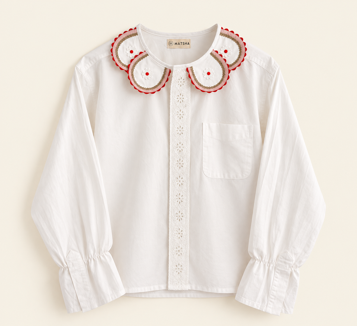 Chemise Marguerite cheesecake