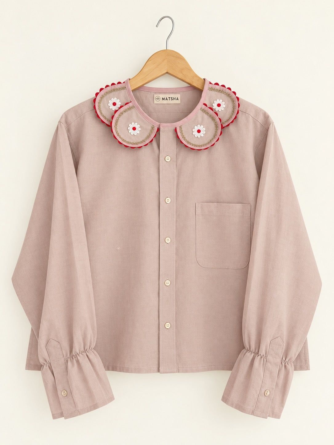 Chemise Marguerite vitamine sable