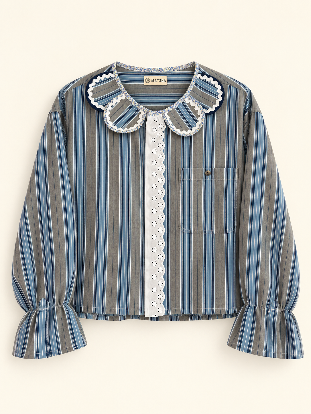 Chemise Marguerite 90's broderie