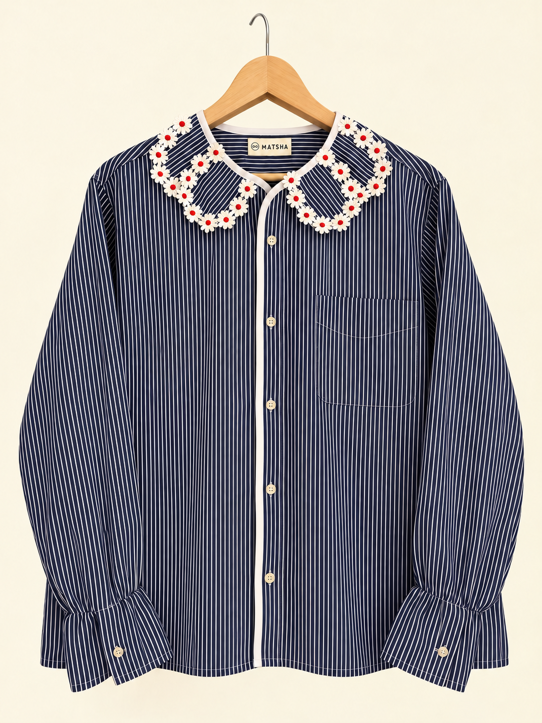 Chemise Maximarguerite stripes