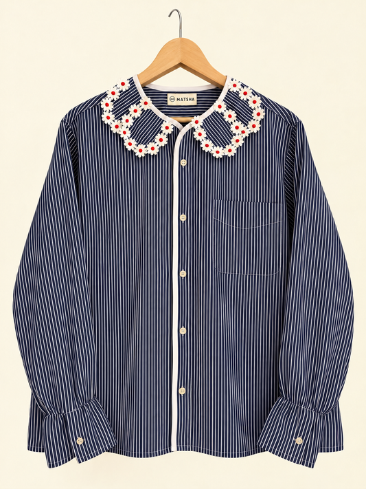 Chemise Maximarguerite stripes