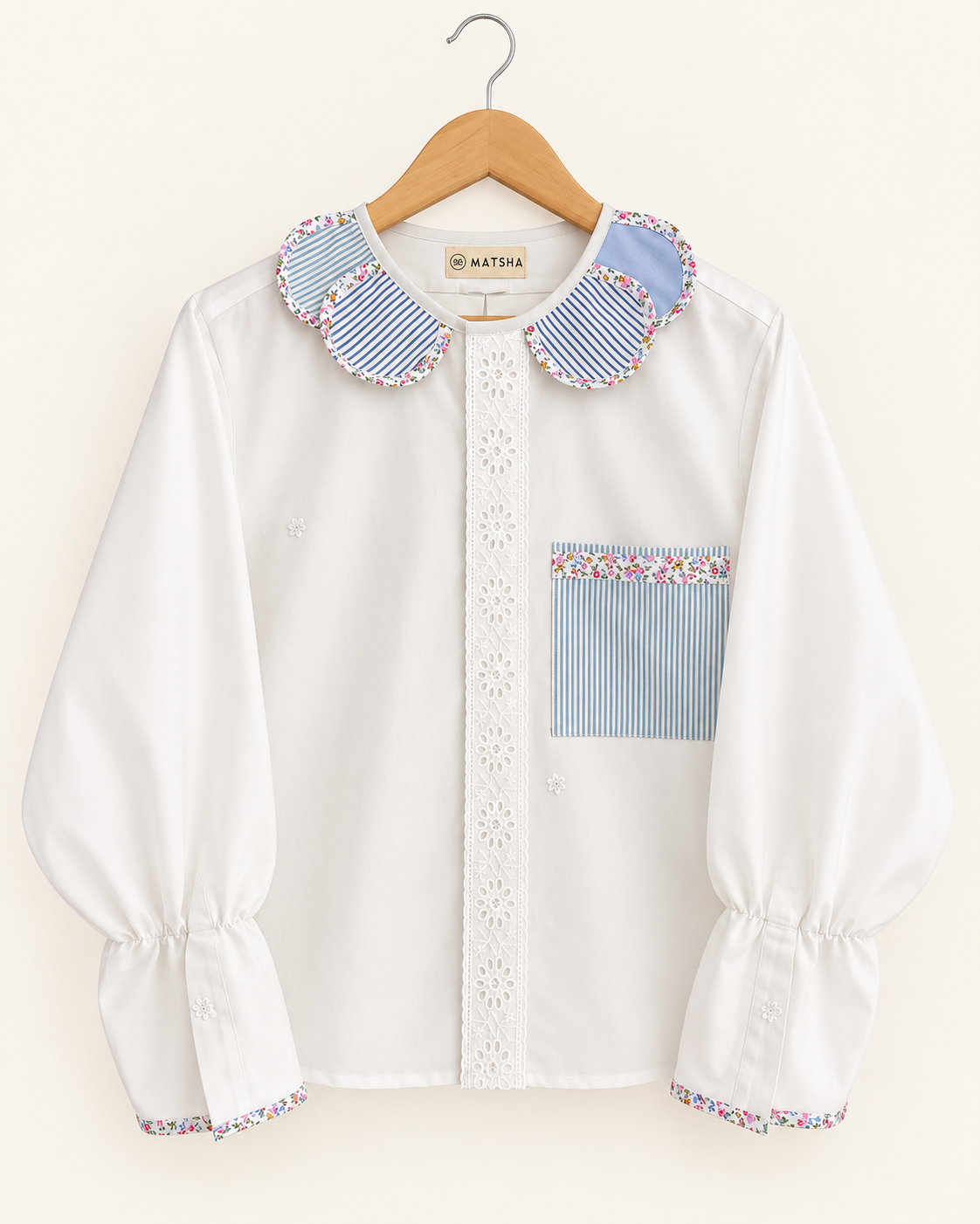 Chemise Marguerite patch