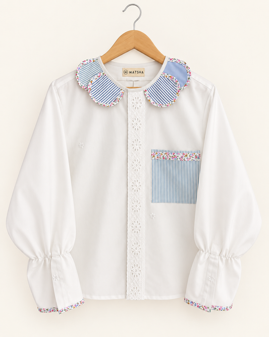 Chemise Marguerite patch