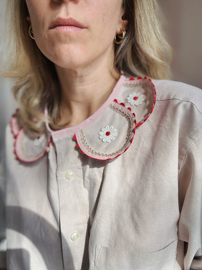 Chemise Marguerite vitamine sable