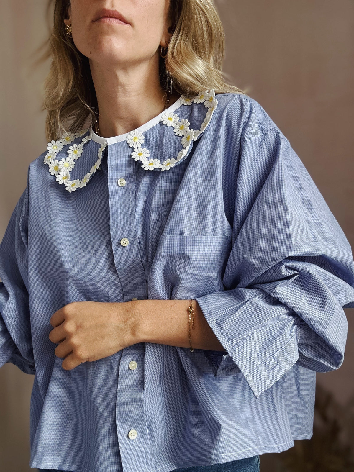 Chemise Maximarguerite blue