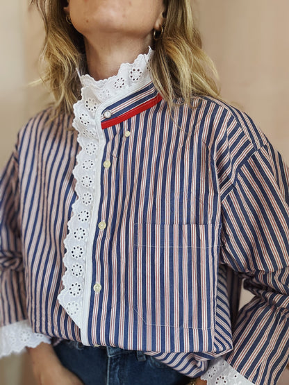 Chemise Gaia stripes