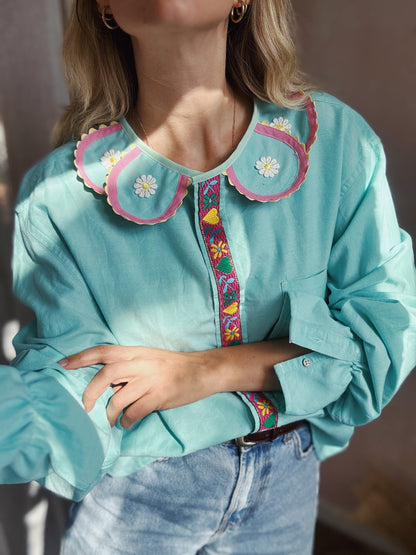 Chemise Marguerite Gipsy cristal