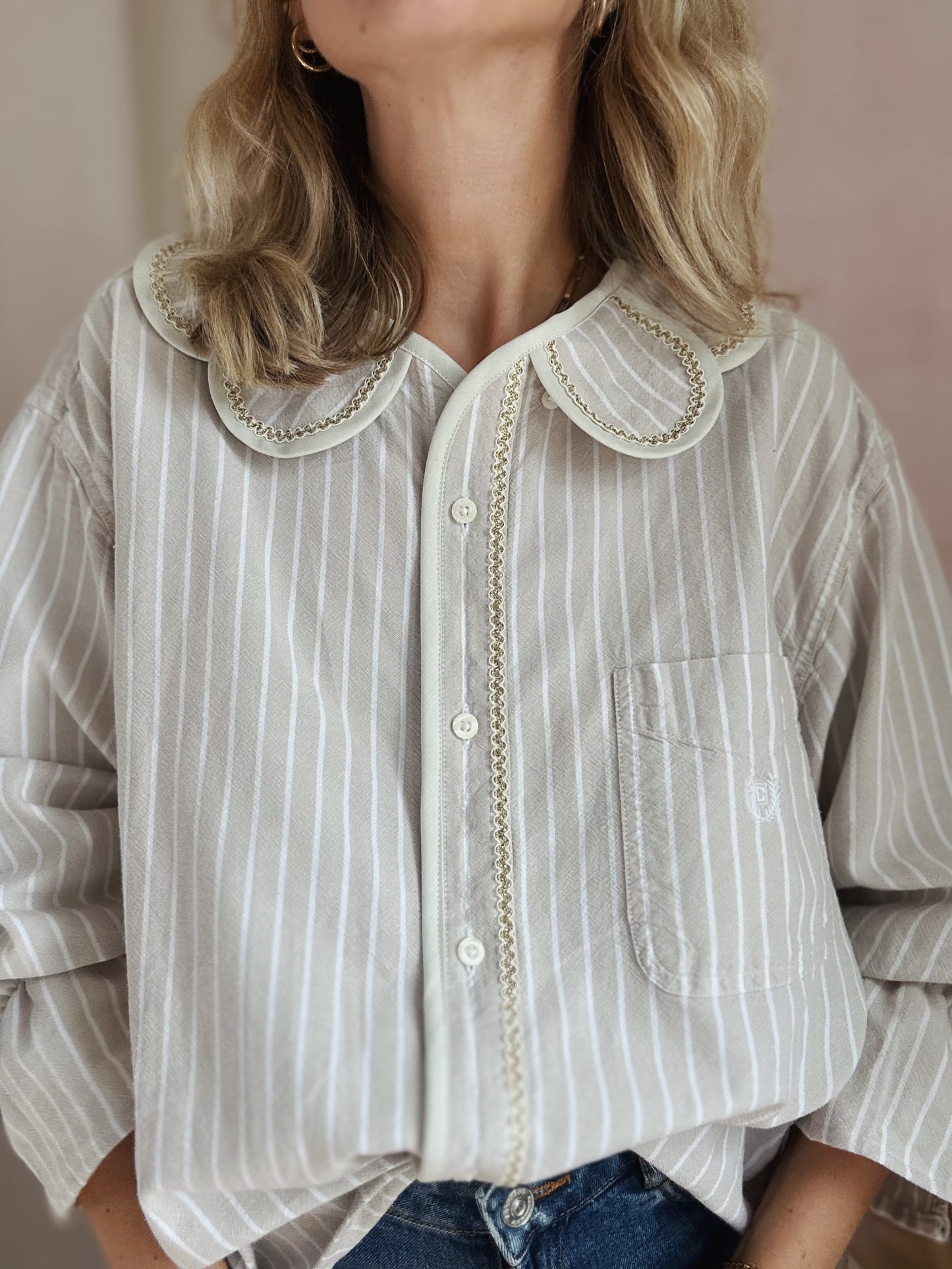 Chemise Marguerite praline