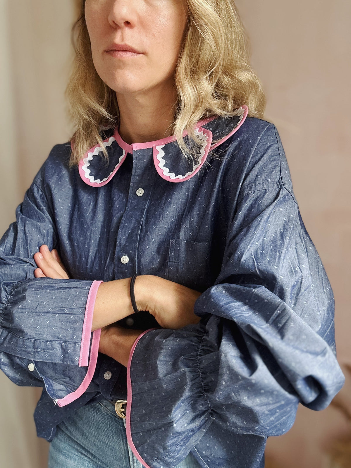 Chemise Marguerite plash pink