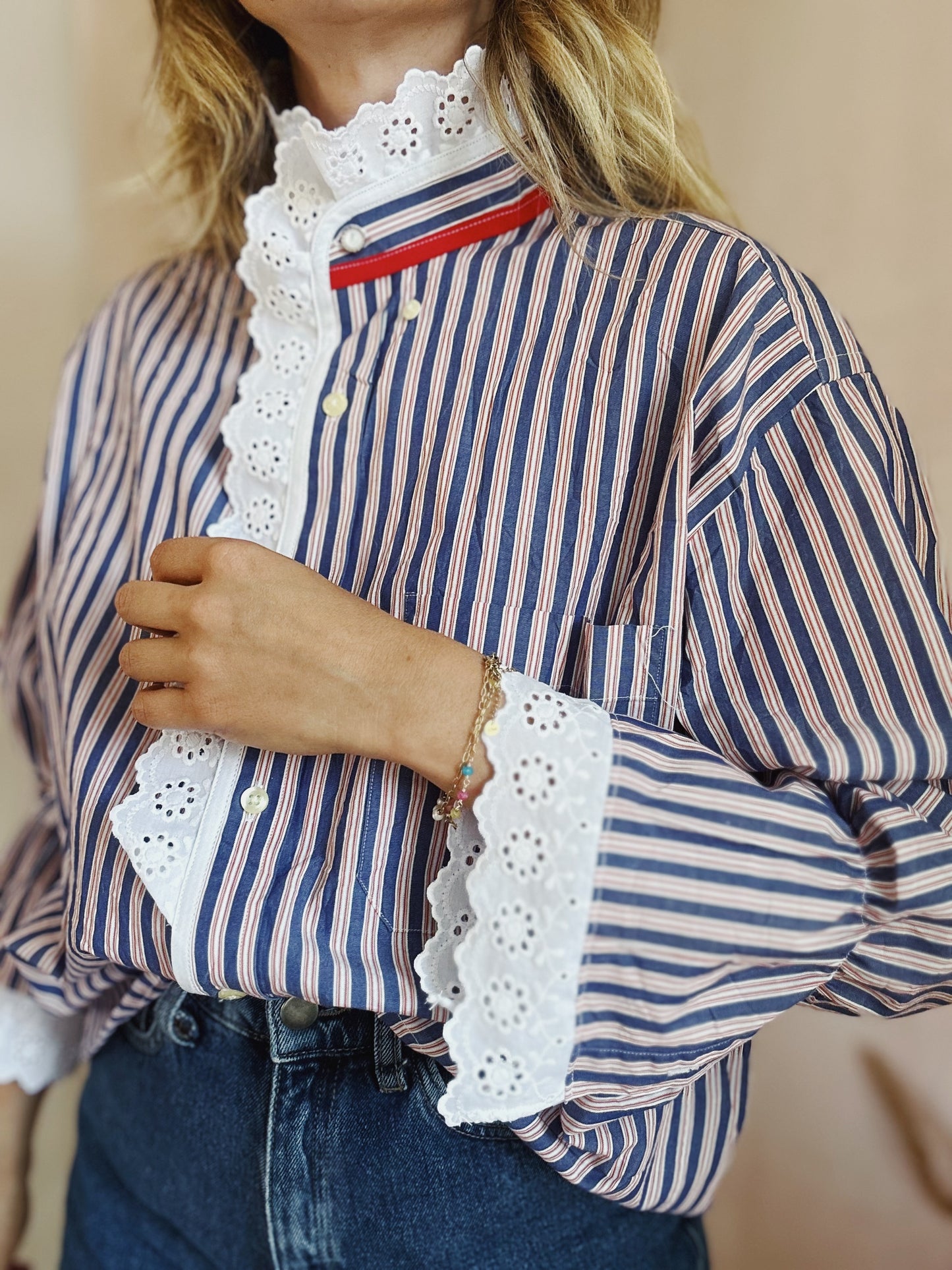 Chemise Gaia stripes