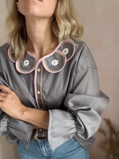 Chemise Marguerite poésie