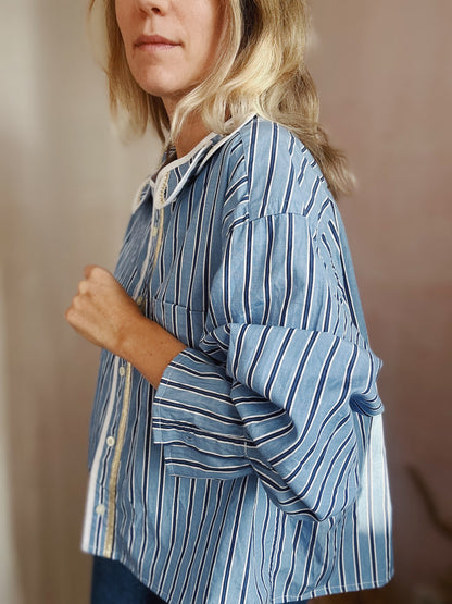 Chemise Marguerite Goldie blue