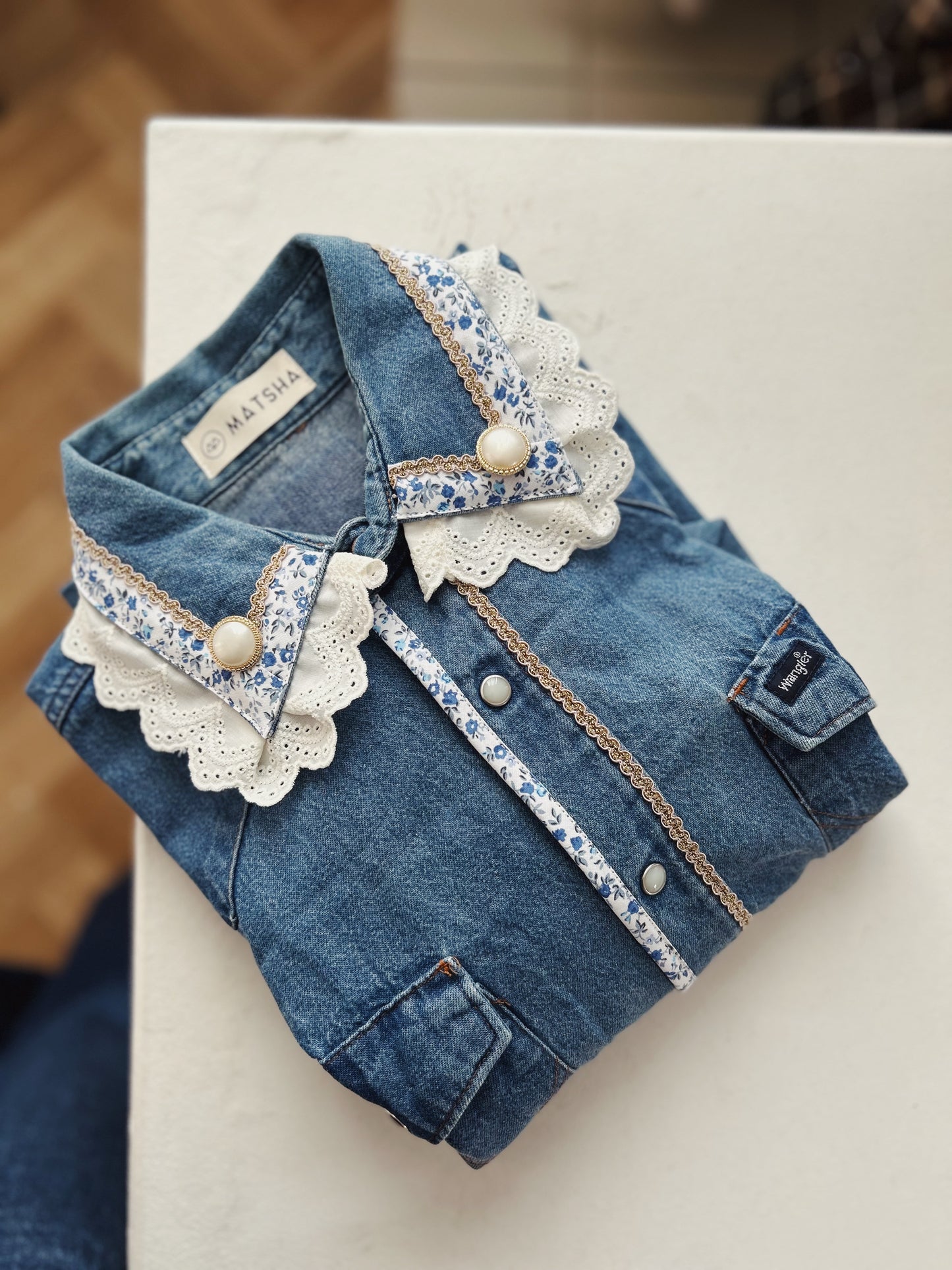 Chemise Thao - ligne denim